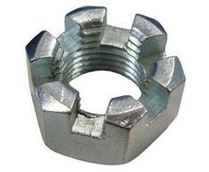 Hex Full Slotted Nuts Manufacturer in India