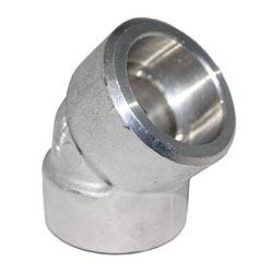 Forged 45° Degree Elbow Fittings Supplier in India